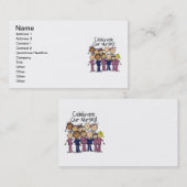 祝ナース 名刺 (正面/裏面)