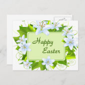 祝ハッピーイースター シーズンポストカード (正面/裏面)