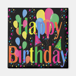 祝ハッピーバースデー マグネット