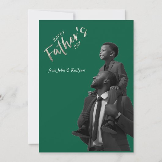 祝パパスタイル 招待状 (裏面)