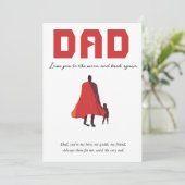 祝パパスタイル 招待状 (スタンド正面)