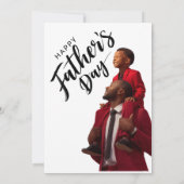 祝パパスタイル 招待状 (裏面)