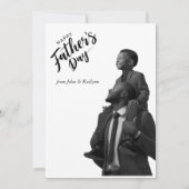 祝パパスタイル 招待状 (裏面)