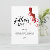 祝パパスタイル 招待状 (スタンド正面)