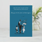 祝パパスタイル 招待状 (スタンド正面)