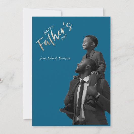 祝パパスタイル 招待状 (裏面)