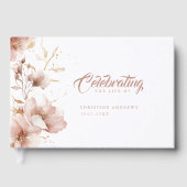 祝フローラ葬儀エレガント ゲストブック (正面)