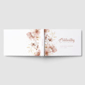 祝フローラ葬儀エレガント ゲストブック (全面)