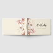 祝フローラ葬儀エレガント ゲストブック (全面)