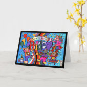 祝プライド カード (黄色い花)