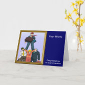 祝プロモーション カード (黄色い花)