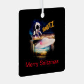 祝ボブソーサー修理の休日 メタルオーナメント (正面右)