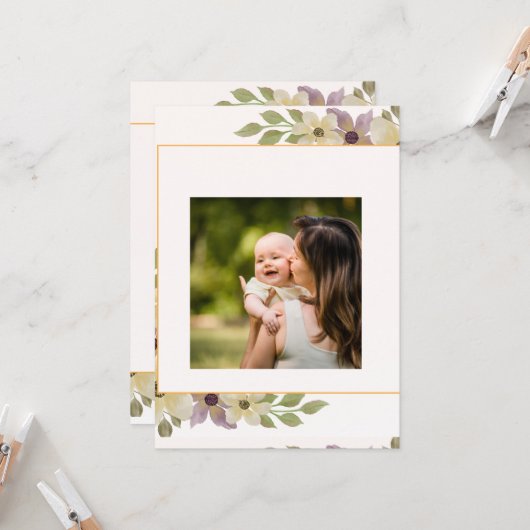 祝ママ カード (正面/裏面インサイチュ)