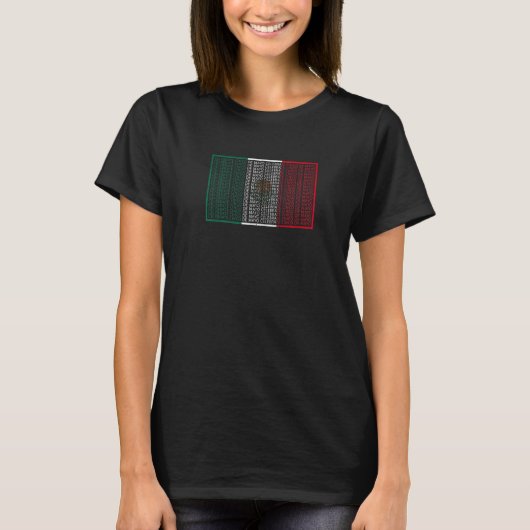 祝メキシコ国旗 Tシャツ (正面)