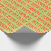 祝メリー日の贈り物の包み ラッピングペーパー (角)