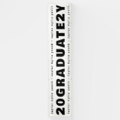 祝モダンの大学院生 横断幕 (縦)