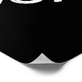 祝ヤギ前向きタイムズアニマルプンダークBG ポスター (角)