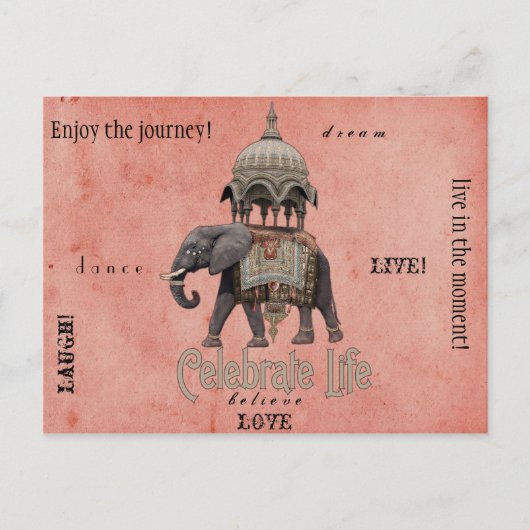 祝ライフポストカード ポストカード (正面)