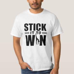 祝ラクロス付きユニークスポーツ Tシャツ