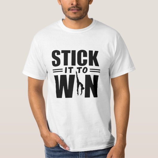 祝ラクロス付きユニークスポーツ Tシャツ (正面)