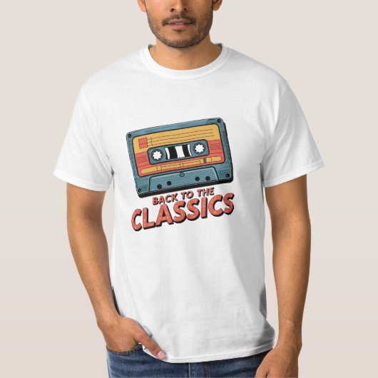 祝レトロ音楽とアークールト Tシャツ (正面)