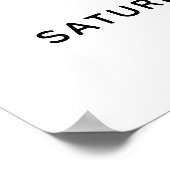 祝一緒に！ミニマル金ゴールド手書きイベント ポスター (角)