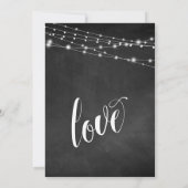 祝一緒に!黒板ストリングライト 招待状 (裏面)