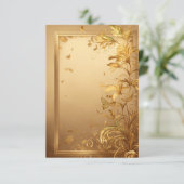 「祝一緒：招待状カード」 サンキューカード (スタンド正面)