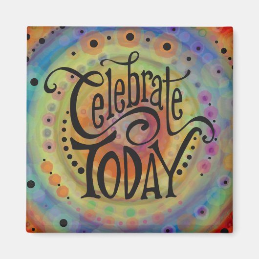 祝今日 マグネット (正面)