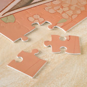 祝伝統的中国の女 ジグソーパズル (側面)