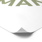 祝伝統的値 ポスター (角)