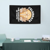 祝信仰 – アー感動的ト 横断幕 (トレードショー)