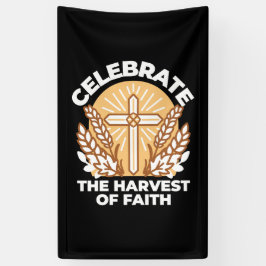 祝信仰 – アー感動的ト 横断幕