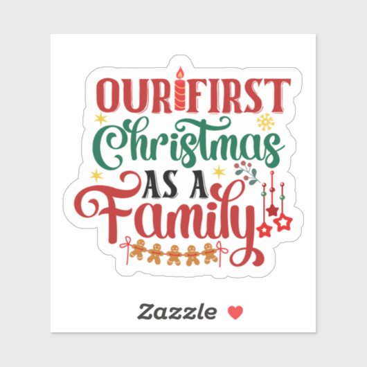 祝初めてのクリスマス シール (シート)