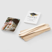 祝卒業カスタム文字 ハンドファン (組立なし)