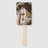 祝卒業カスタム文字 ハンドファン (正面)