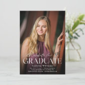 祝卒業会 招待状 (スタンド正面)