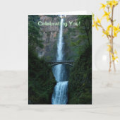 祝君 カード (黄色い花)