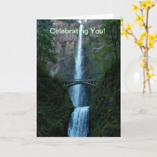 祝君 カード (黄色い花)