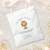 祝吠え声！ボーイズライオン誕生日 フェイバーバッグ (クリップ留めされた状態)