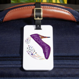 祝国際的女の日 ラゲッジタグ