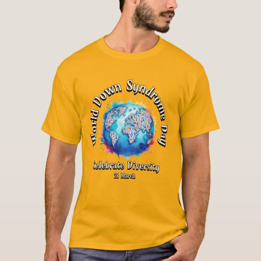 祝多様性。 Tシャツ (正面)