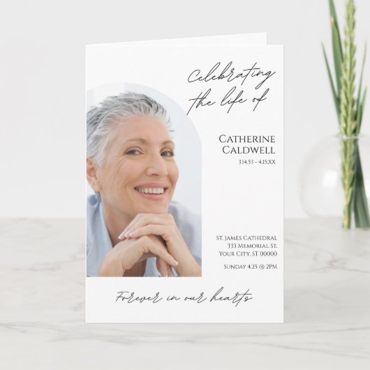 祝大葬のモダン生涯 プログラム (正面)