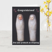 祝子の生空白の産 カード (黄色い花)