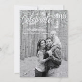 祝季節 招待状 (正面)