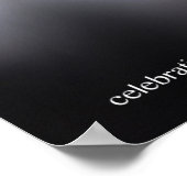 祝学心理学ウィークのポスター ポスター (角)