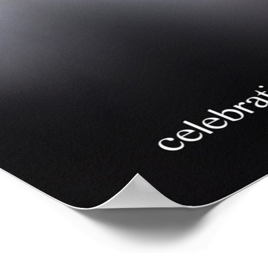 祝学心理学ウィークのポスター ポスター (角)