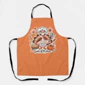 祝宴の女王 – 感謝祭おもしろい七面鳥デ エプロン (正面)