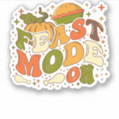 祝宴モードオン、感謝衣裳 シール (正面)