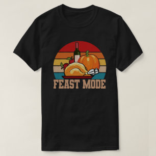 祝宴モード祝おもしろいい感謝祭ギフトアイディア Tシャツ